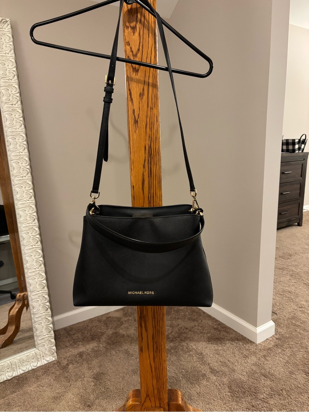 Michael Kors Sofia Portia Large Satchel - Black